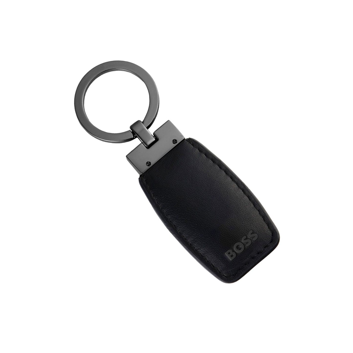 Hugo Boss Schlüsselring Double B Black & Gun