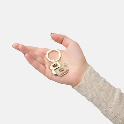 Hugo Boss Schlüsselring Double B Nude