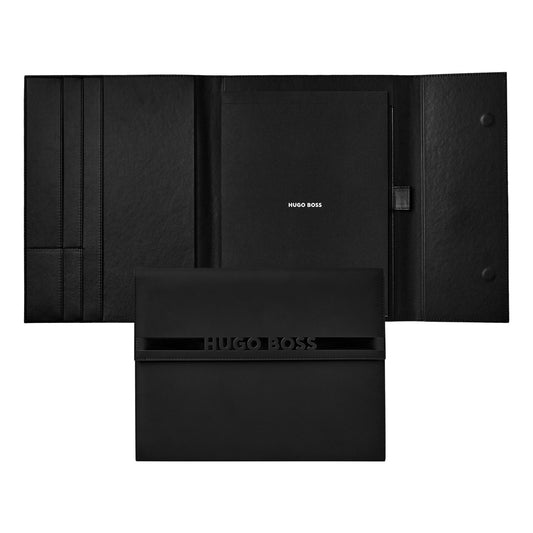 Hugo Boss Schreibmappe A4 Cloud Matte Black