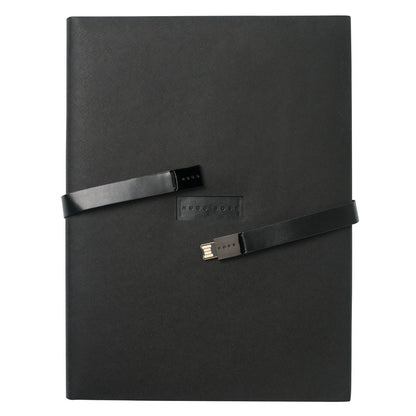 Hugo Boss A4 Schreibmappe mit Usb Binder