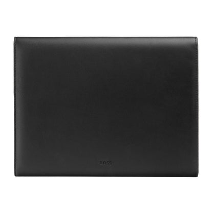 Hugo Boss A4 Schreibmappe Double B Black & Gun