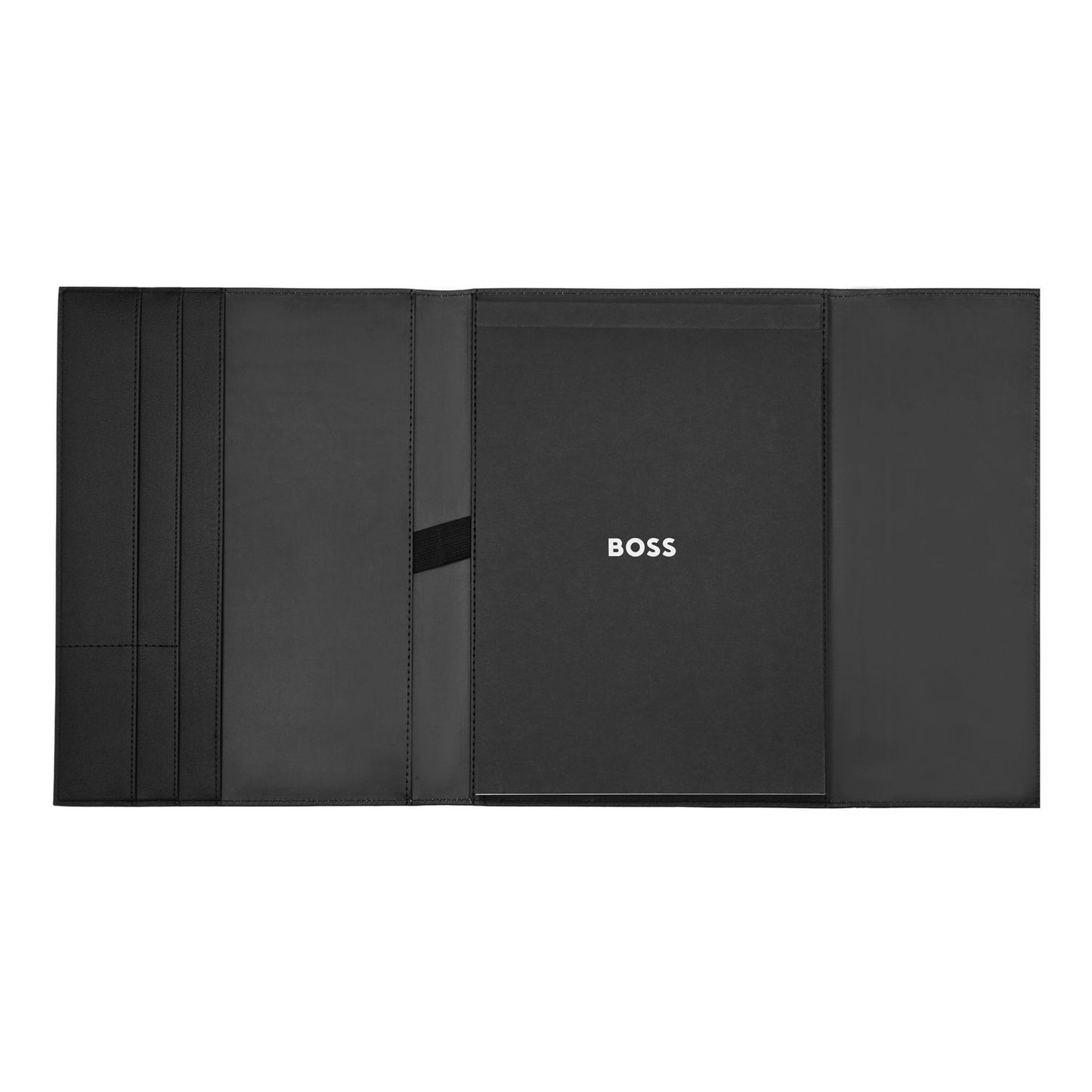 Hugo Boss A4 Schreibmappe Double B Black & Gun