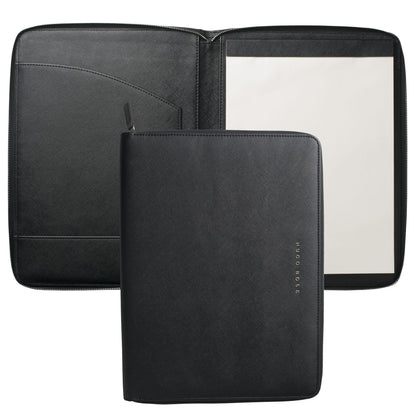 Hugo Boss A4 Schreibmappe Saffiano Black