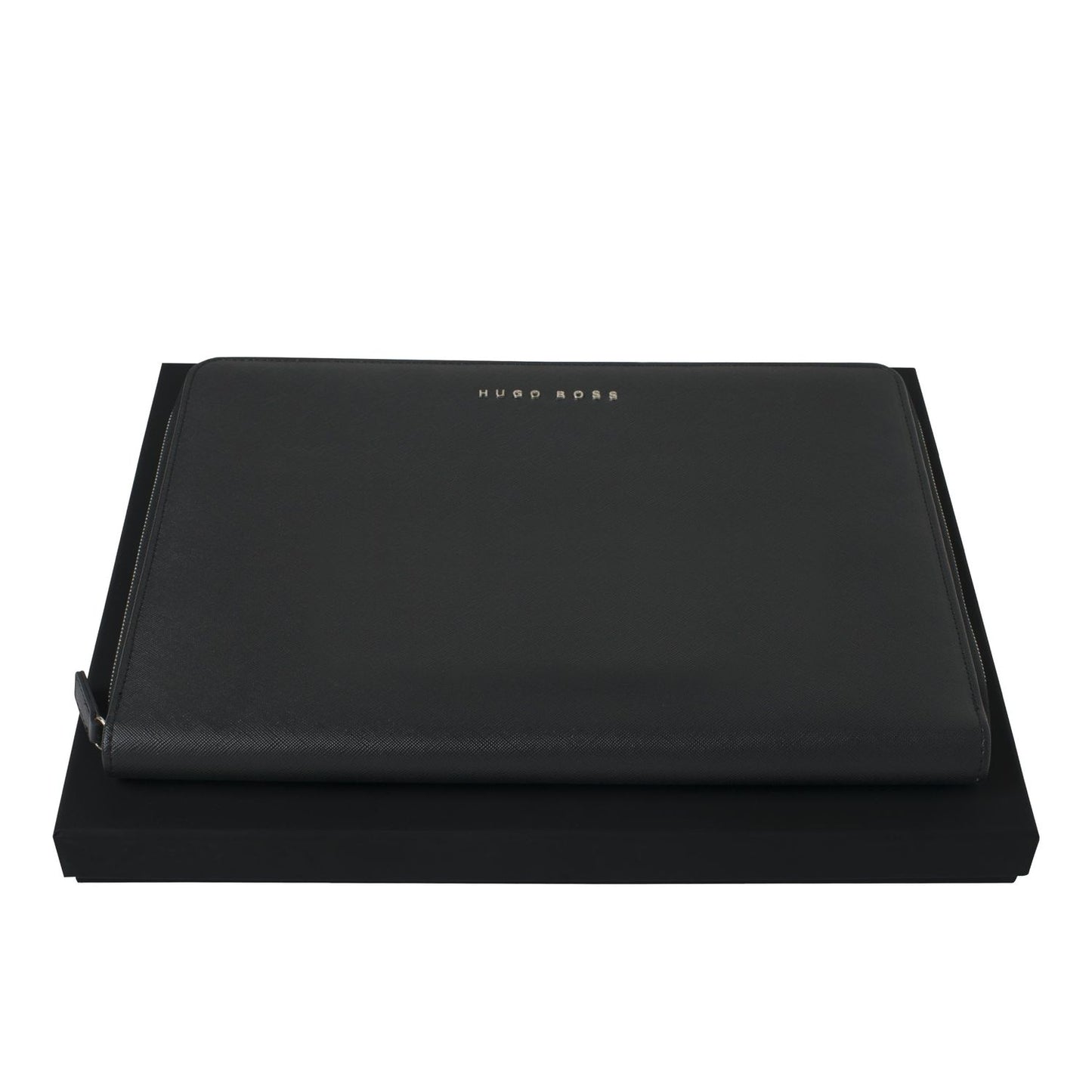 Hugo Boss A4 Schreibmappe Saffiano Black