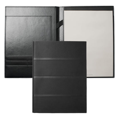 Hugo Boss A4 Schreibmappe Trilogy Black
