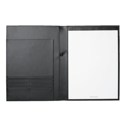 Hugo Boss A4 Schreibmappe Caption Contrast Black