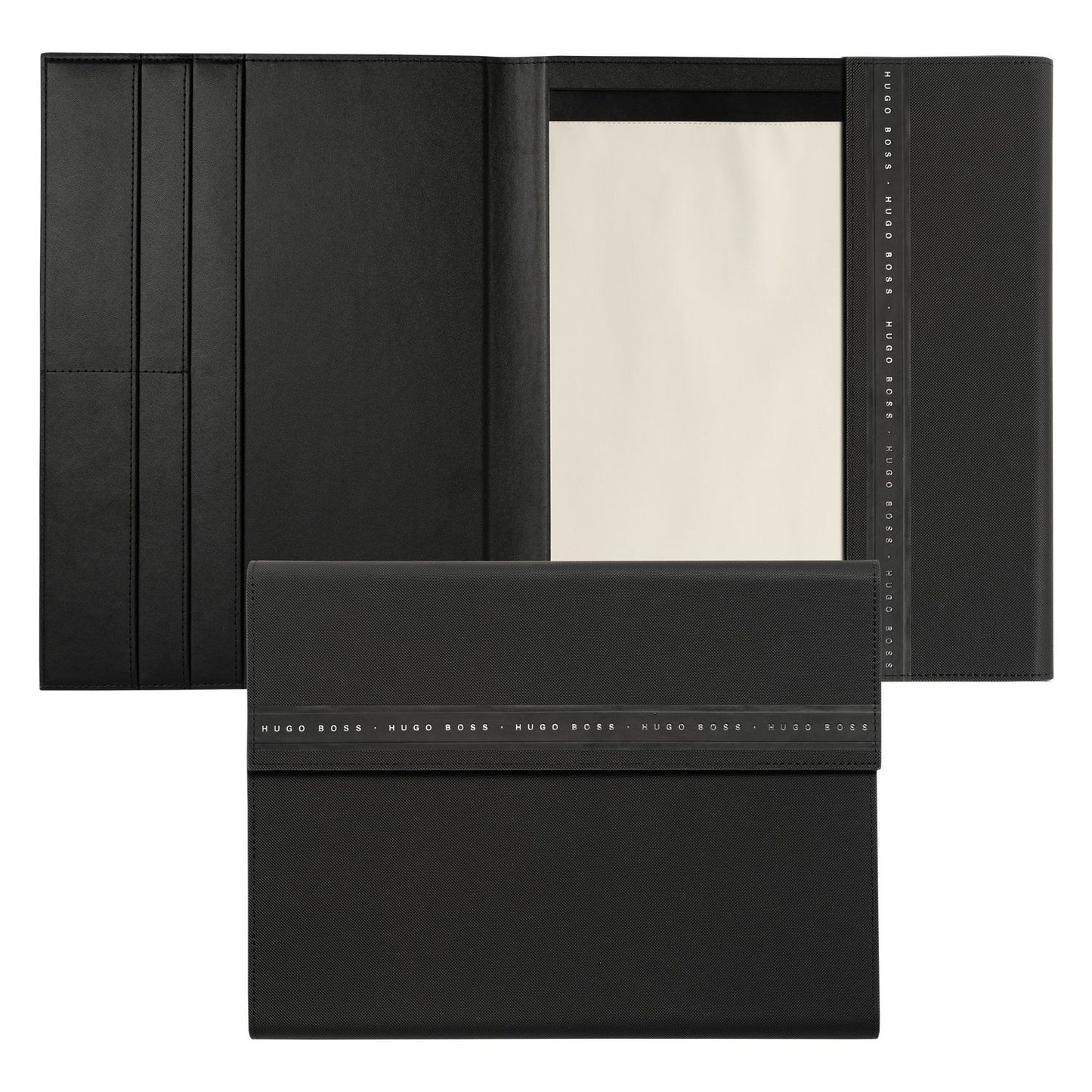 Hugo Boss A4 Schreibmappe Ribbon Black