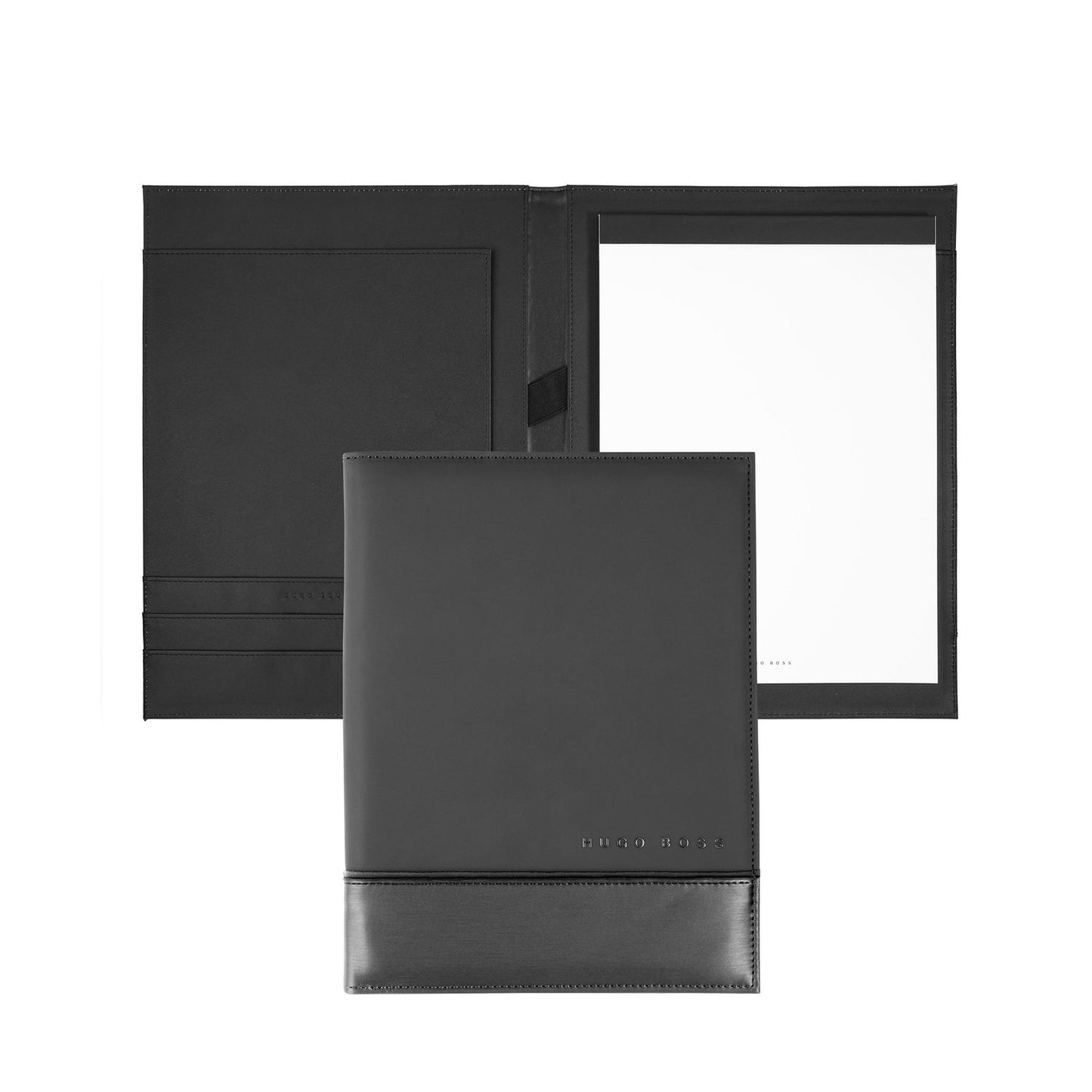 Hugo Boss A5 Schreibmappe Explore Brushed Grey