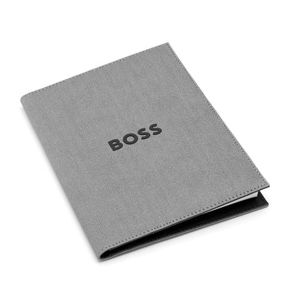 Hugo Boss A5 Schreibmappe Formation Line Grey