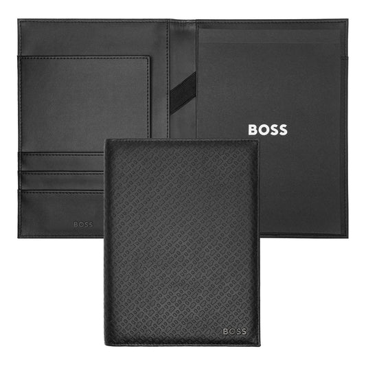 Hugo Boss A5 Schreibmappe Monogram Black
