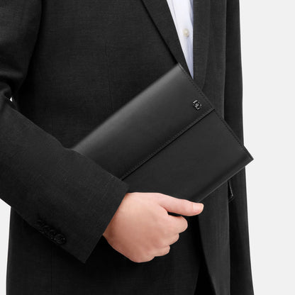 Hugo Boss A5 Schreibmappe Double B Black & Gun