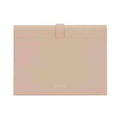 Hugo Boss A5 Schreibmappe Double B Nude