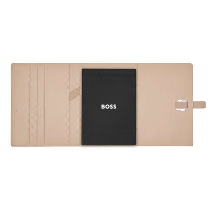 Hugo Boss A5 Schreibmappe Double B Nude