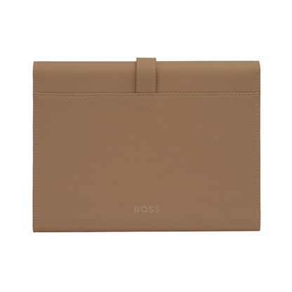 Hugo Boss A5 Schreibmappe Double B Camel