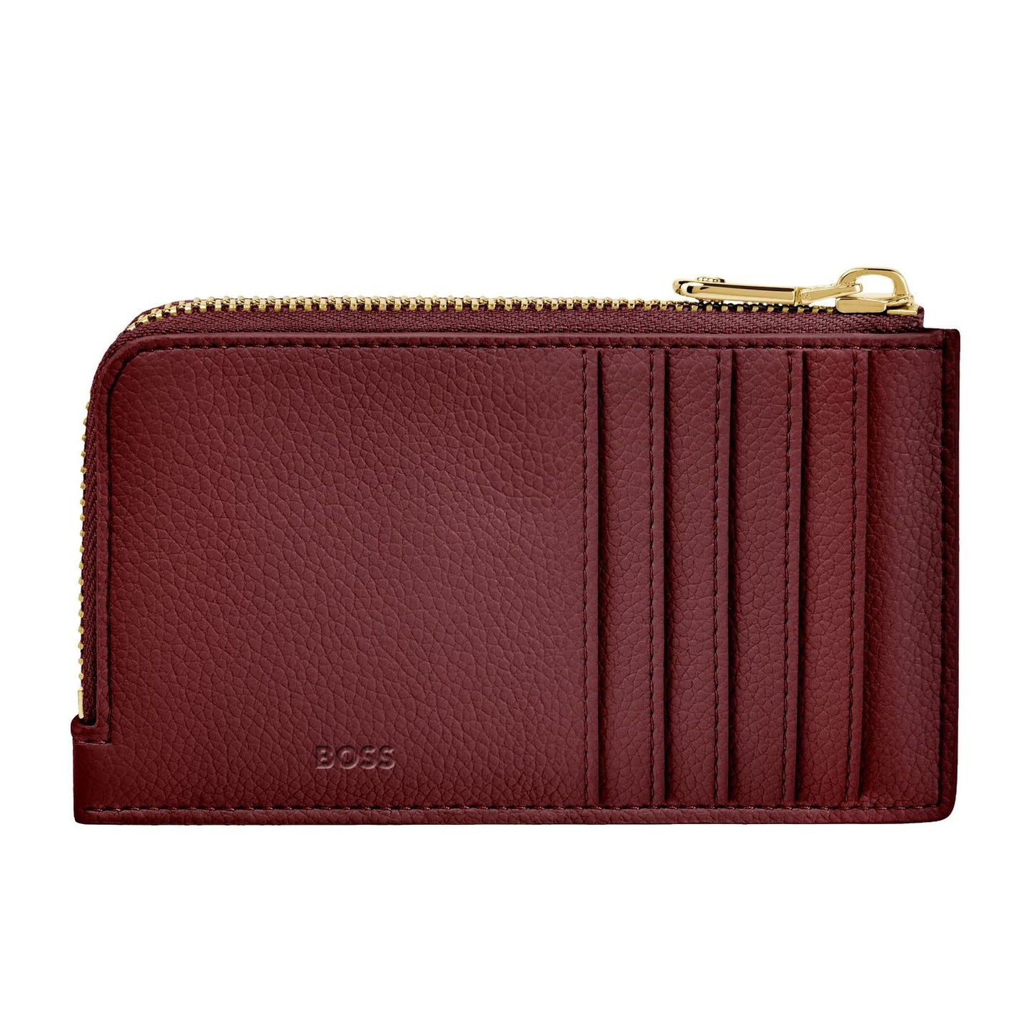 Hugo Boss Kartenhalter Signature Lady Burgundy