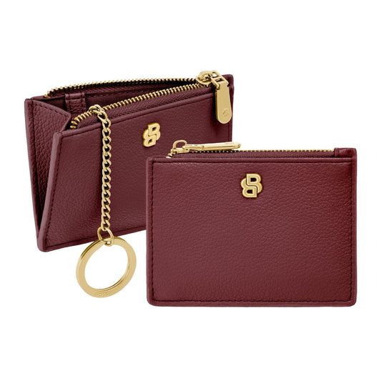 Hugo Boss Kartenhalter Signature Lady Burgundy