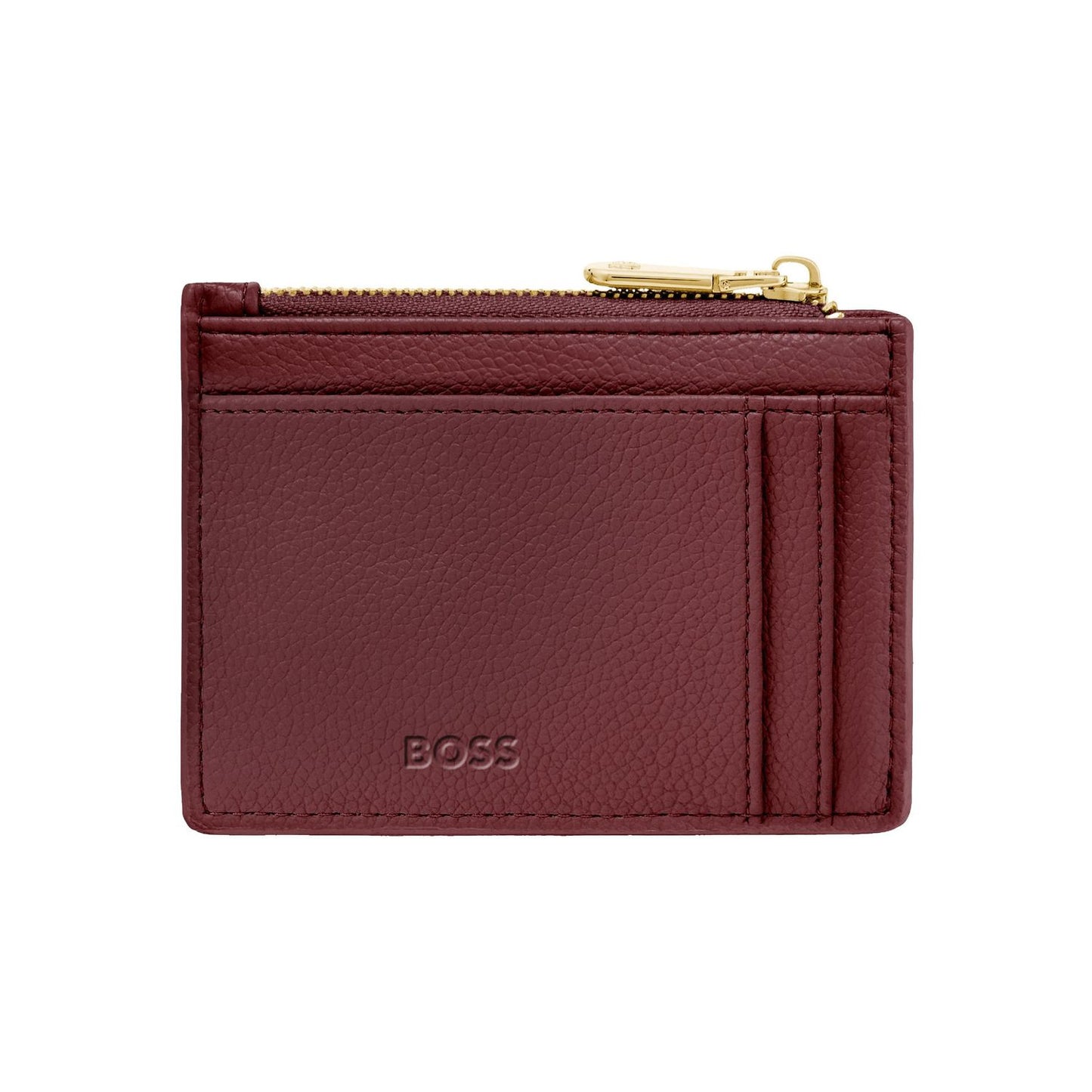 Hugo Boss Kartenhalter Signature Lady Burgundy