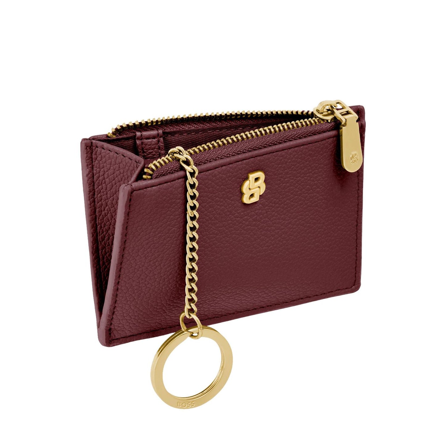 Hugo Boss Kartenhalter Signature Lady Burgundy