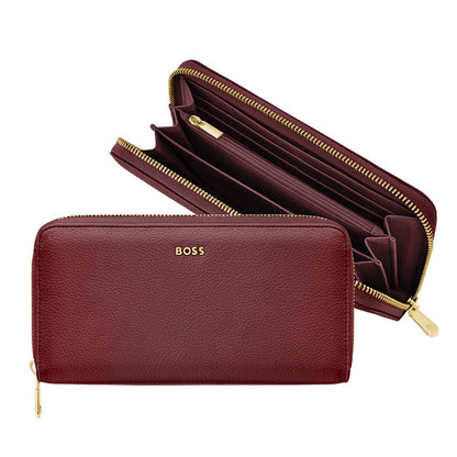 Hugo Boss Brieftasche Signature Lady Burgundy