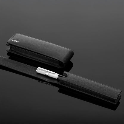 Hugo Boss Schreibgeräteetui Classic Grained Black