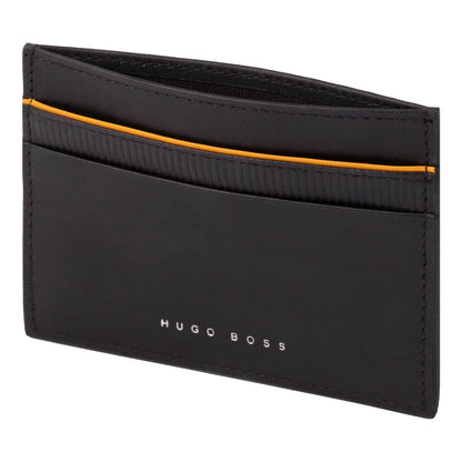 Hugo Boss Kartenhalter Gear Black Yellow