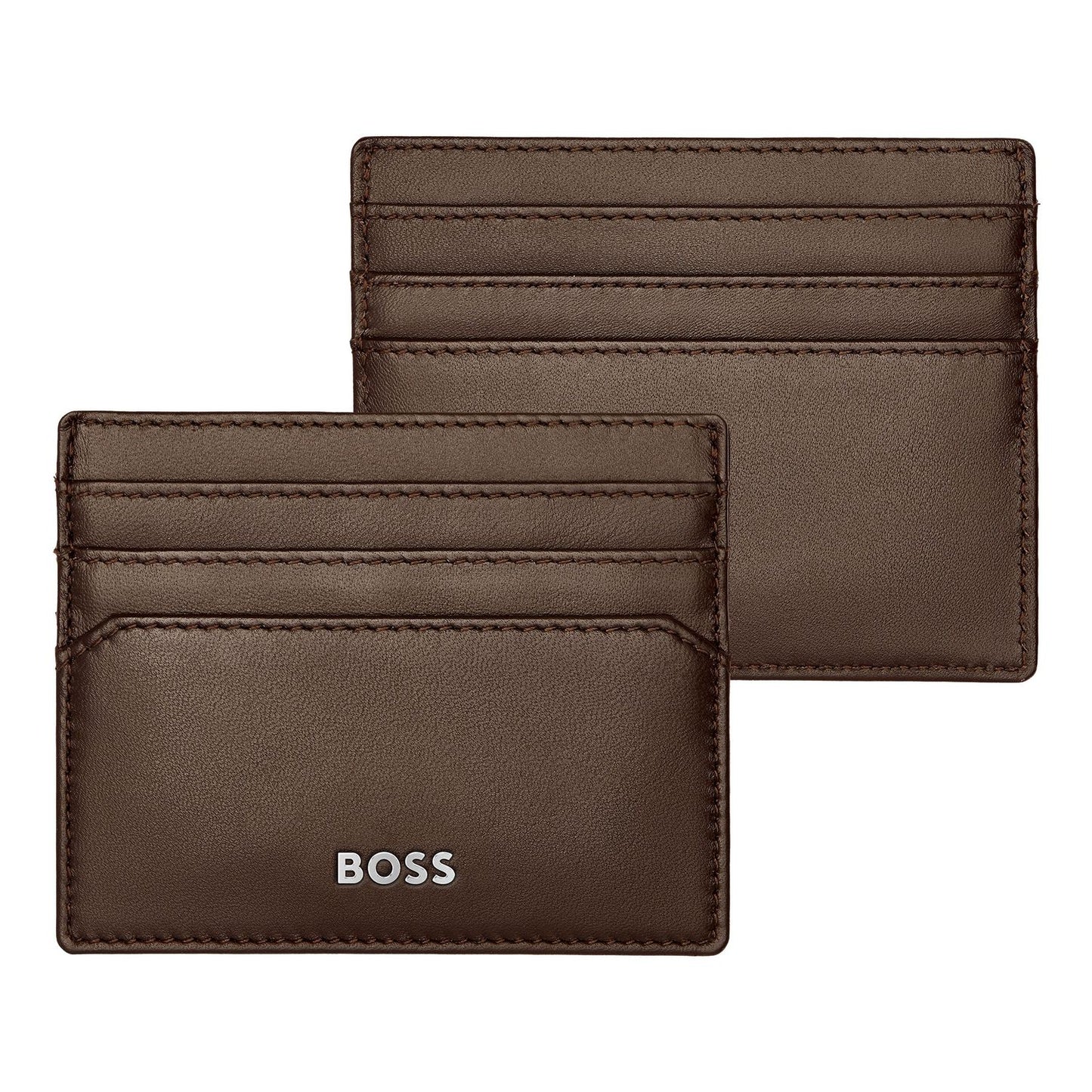 Hugo Boss Kartenhalter Classic Smooth Brown
