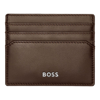 Hugo Boss Kartenhalter Classic Smooth Brown