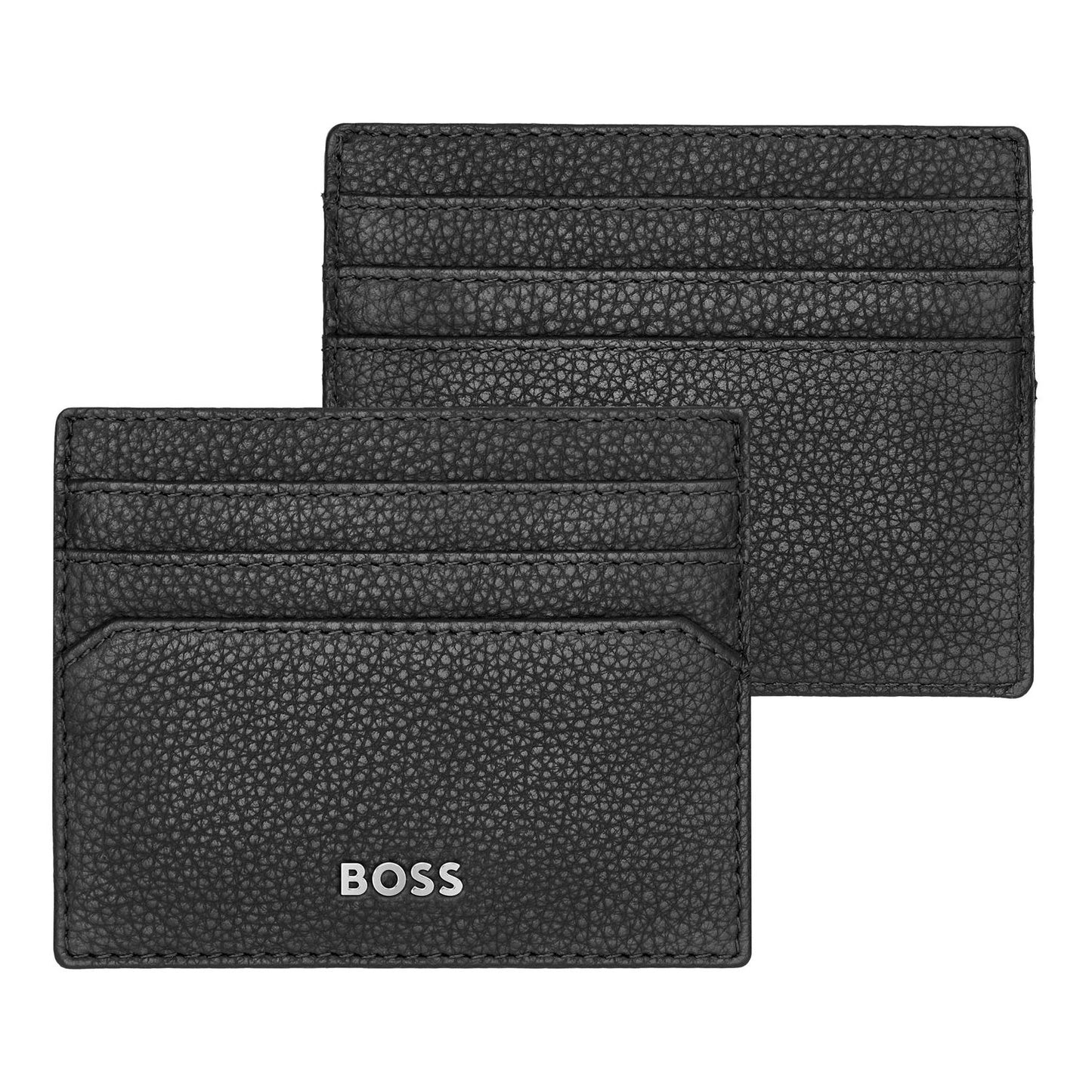 Hugo Boss Kartenhalter Classic Grained Black