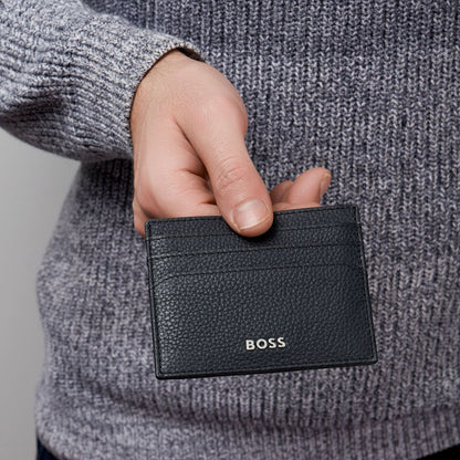 Hugo Boss Kartenhalter Classic Grained Black