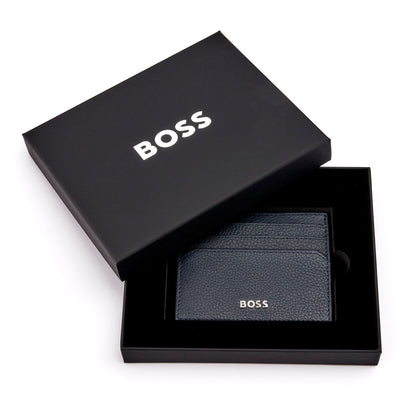Hugo Boss Kartenhalter Classic Grained Navy