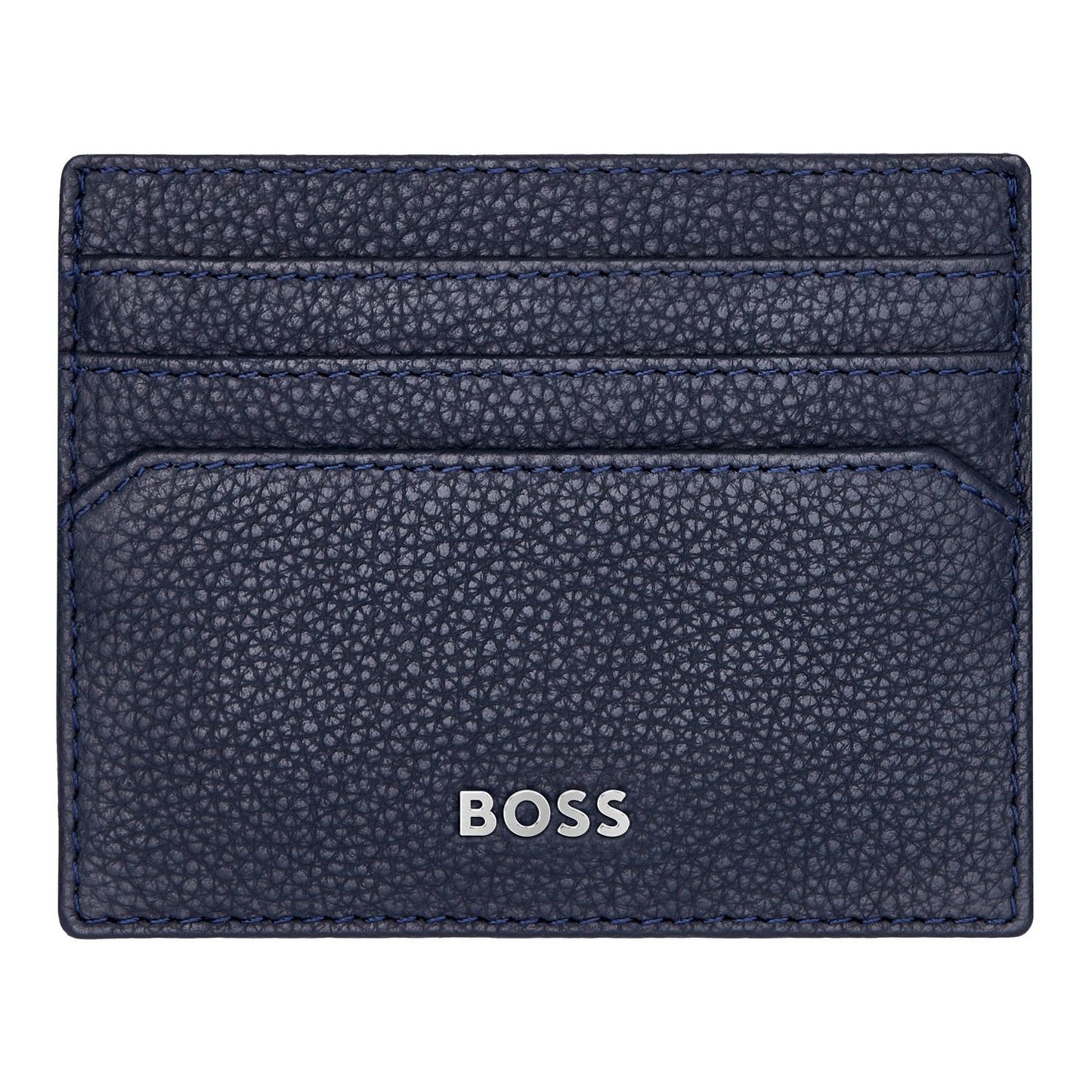 Hugo Boss Kartenhalter Classic Grained Navy
