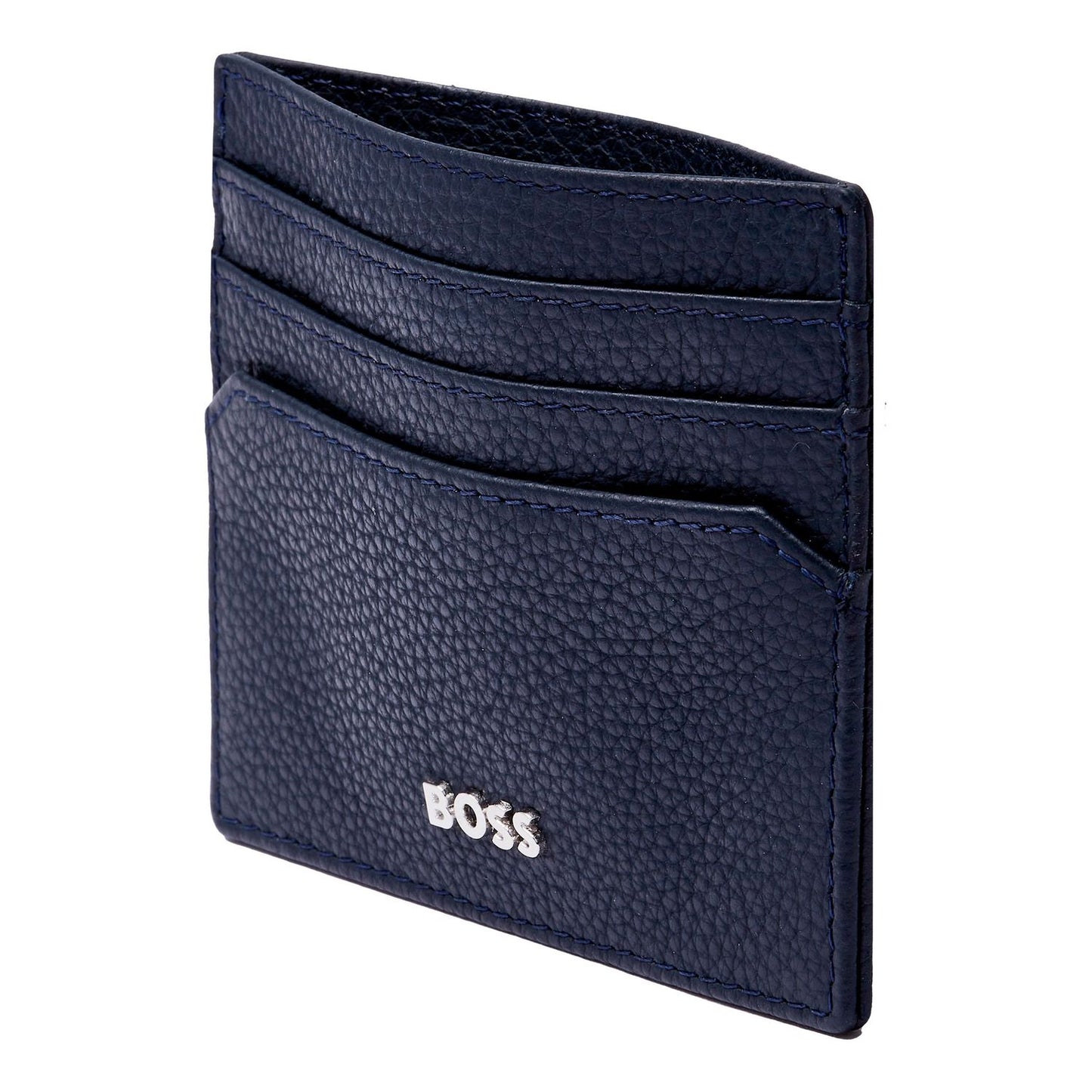 Hugo Boss Kartenhalter Classic Grained Navy