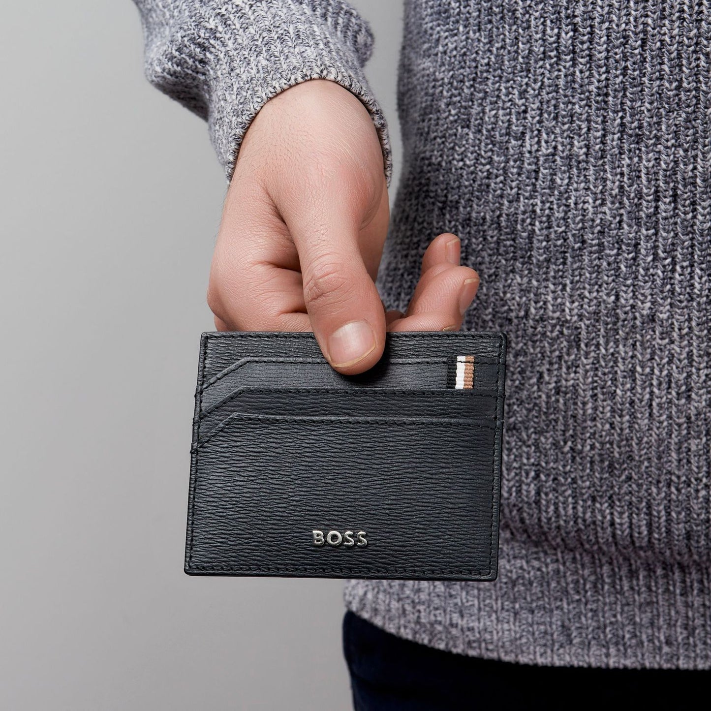 Hugo Boss Kartenhalter Iconic Black