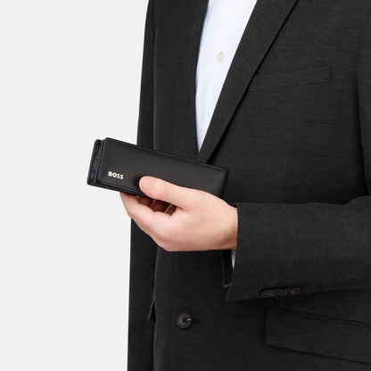 Hugo Boss Schreibgeräteetui Classic Grained Black