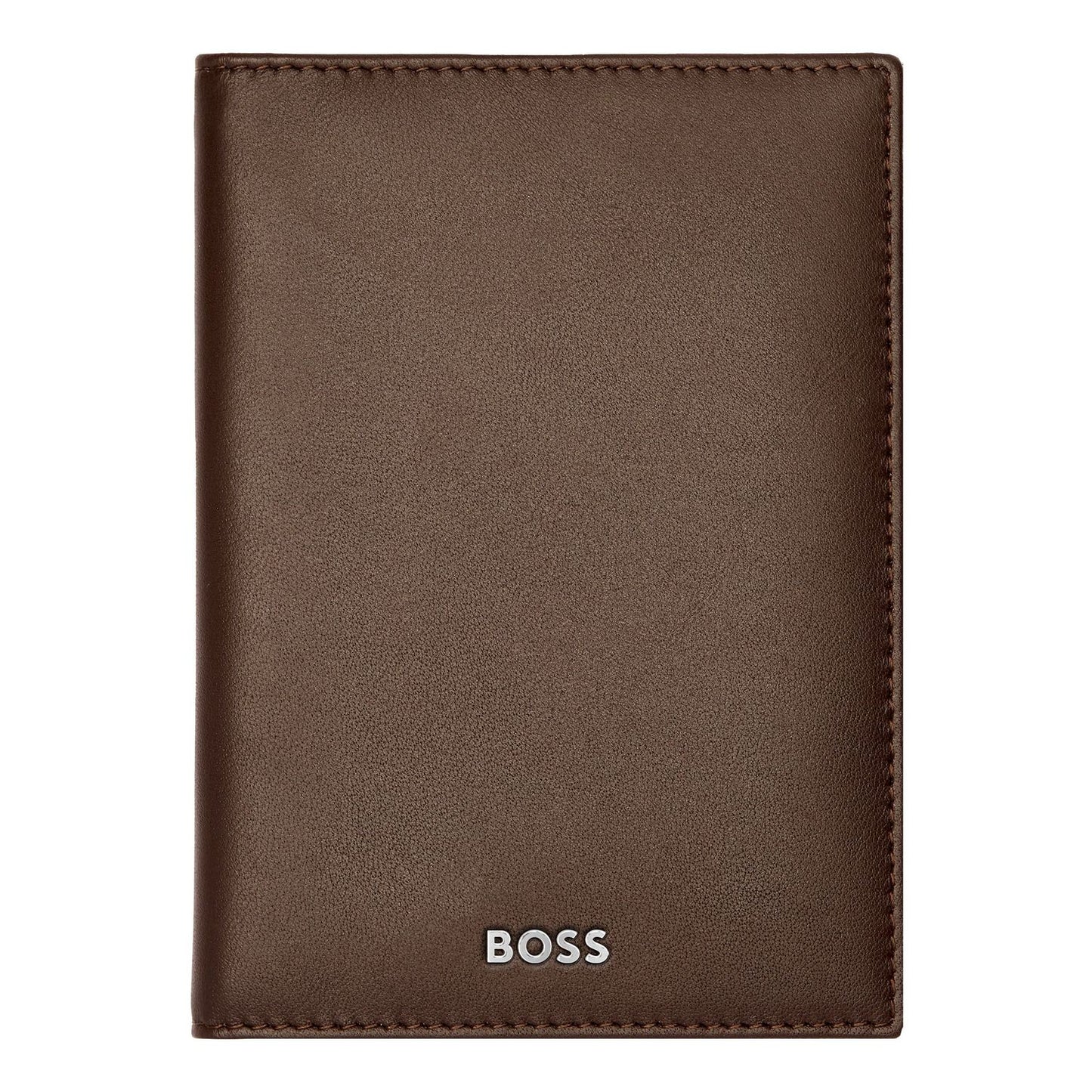 Hugo Boss Trifold Kartenhalter Classic Smooth Brown