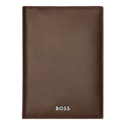 Hugo Boss Trifold Kartenhalter Classic Smooth Brown