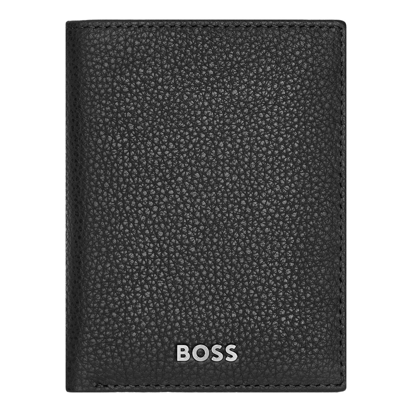 Hugo Boss Kartenetui Trifold Classic Grained Black