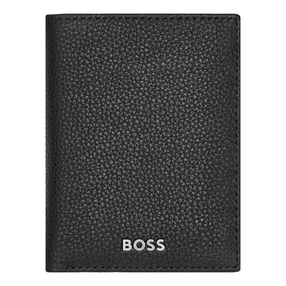 Hugo Boss Kartenetui Trifold Classic Grained Black