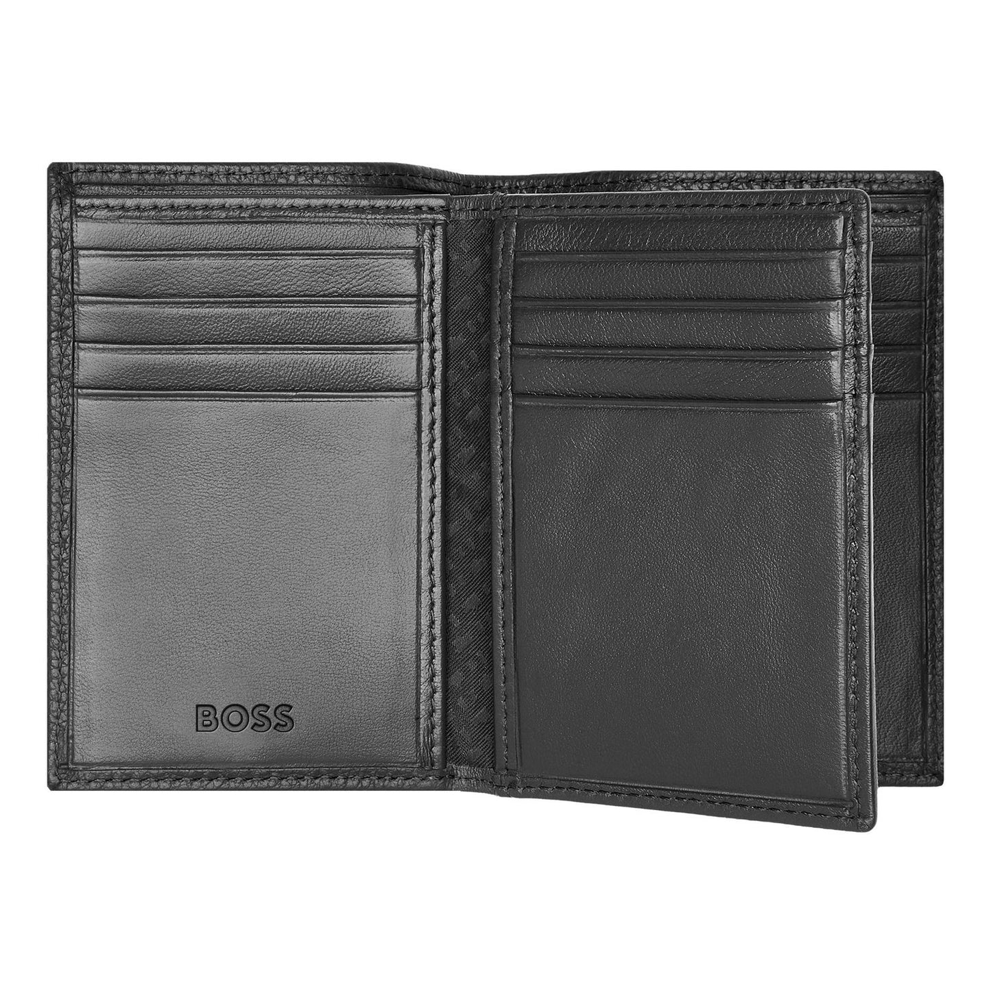 Hugo Boss Kartenetui Trifold Classic Grained Black