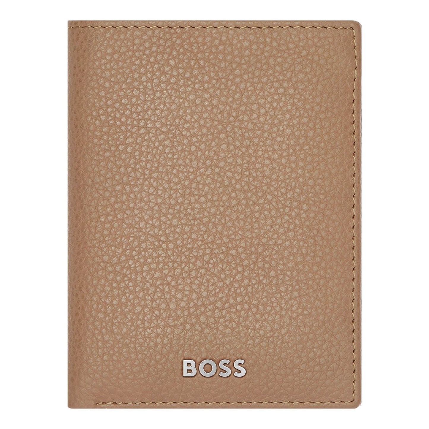 Hugo Boss Trifold Kartenhalter Classic Grained Camel