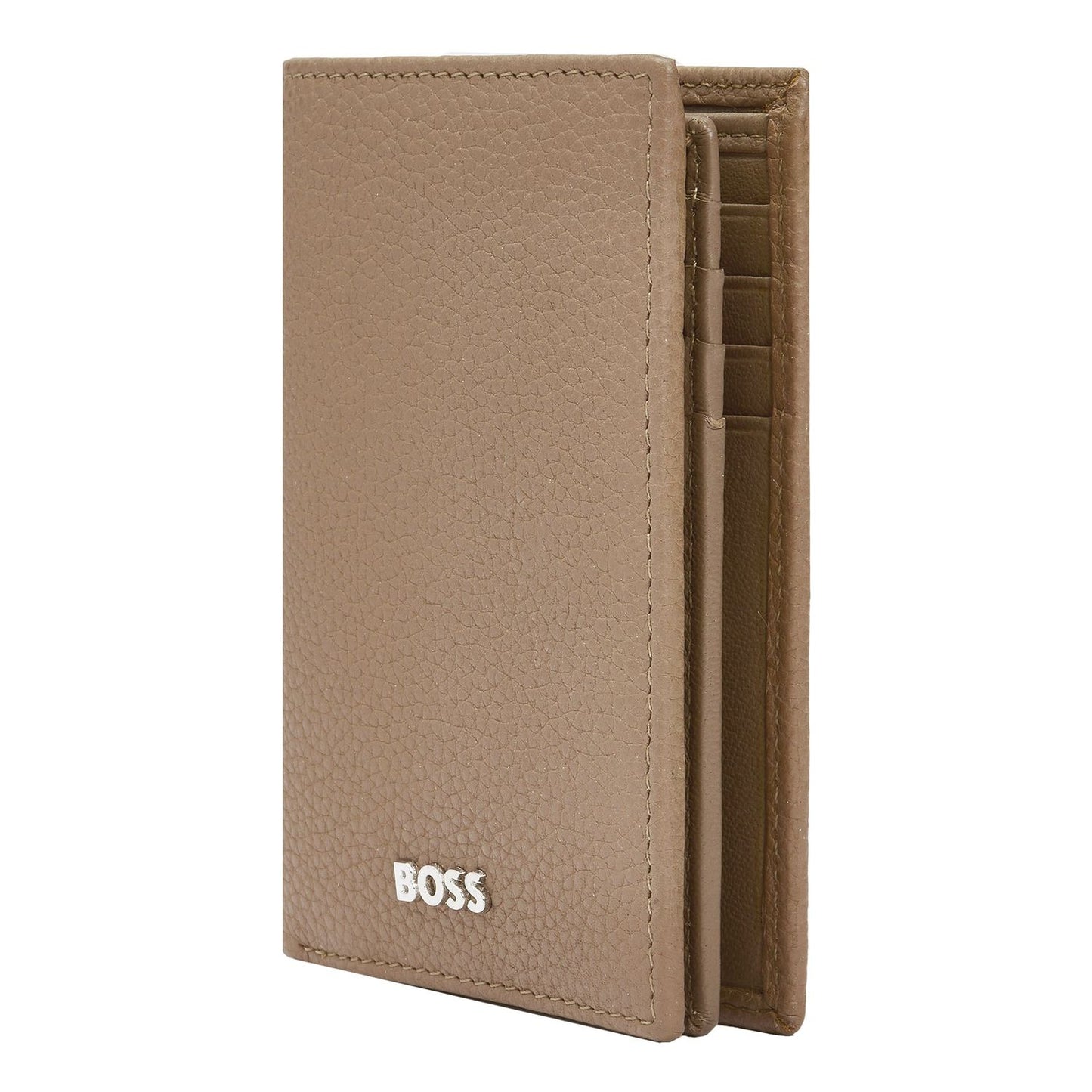 Hugo Boss Trifold Kartenhalter Classic Grained Camel