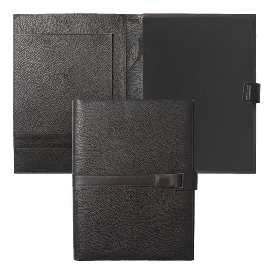 Hugo Boss A4 Schreibmappe Pure Leather Brown