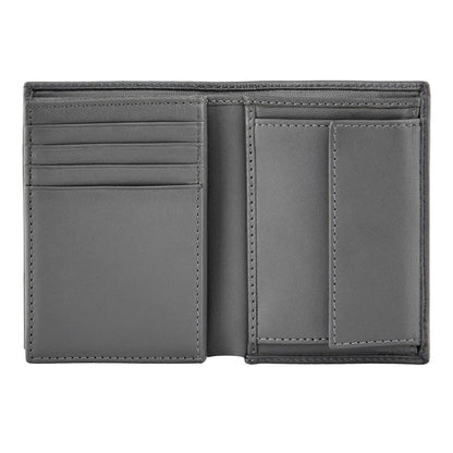 Hugo Boss Kartenetui mit Umschlag Double B Saffiano Grey