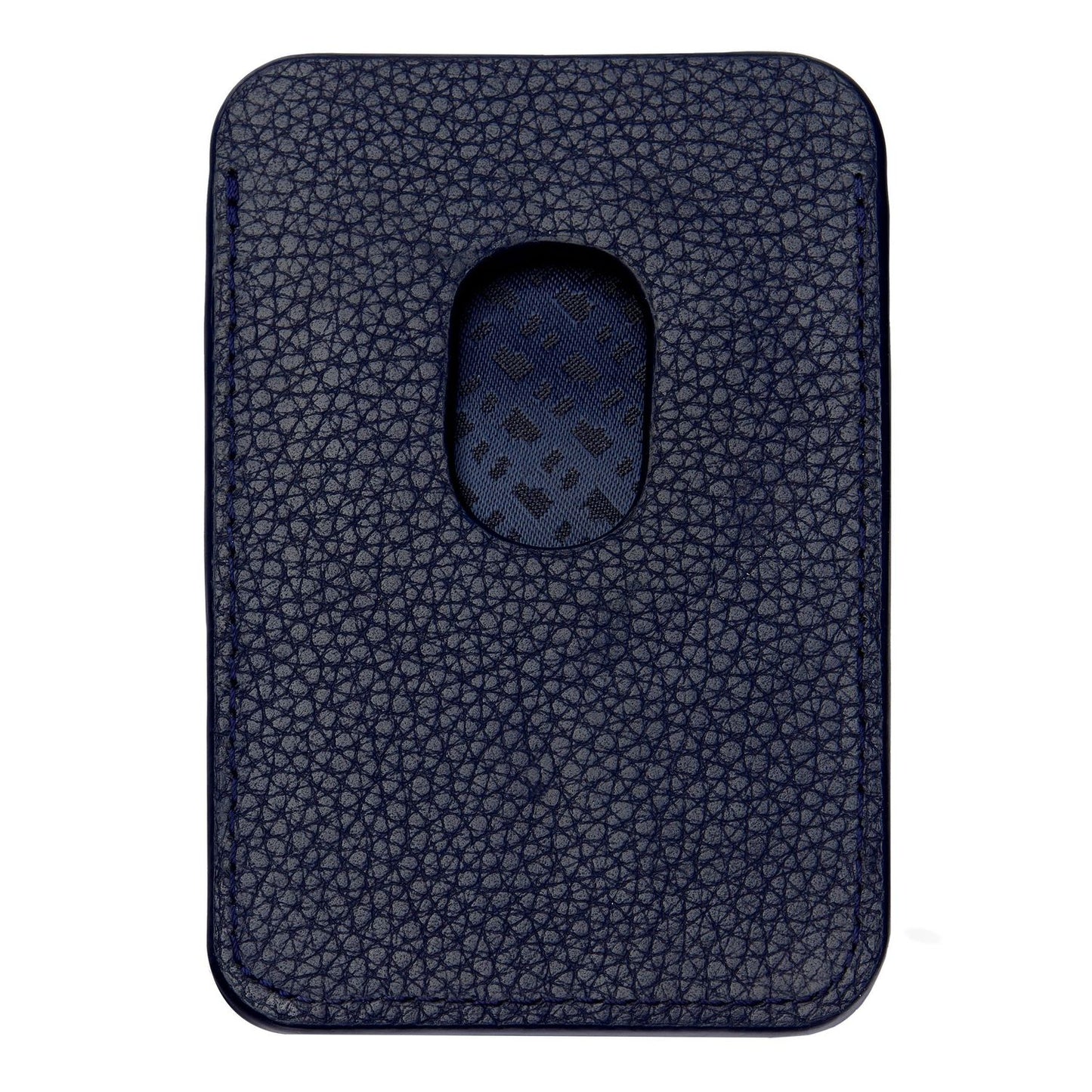 Hugo Boss Card holder with Magnet Mobile Classic Grained Navy