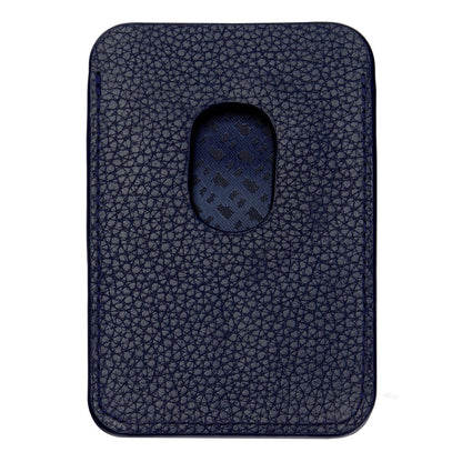 Hugo Boss Card holder with Magnet Mobile Classic Grained Navy