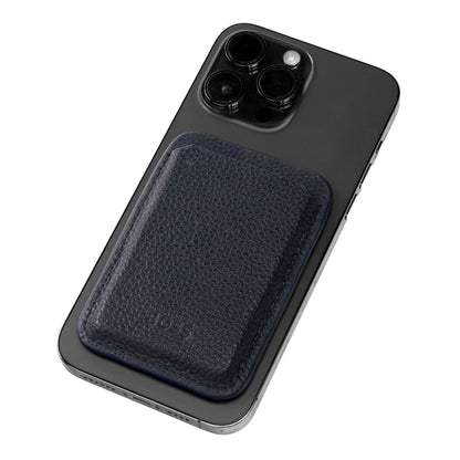Hugo Boss Card holder with Magnet Mobile Classic Grained Navy