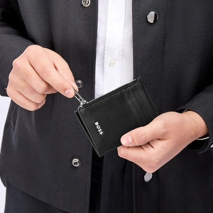 Hugo Boss Kartenhalter zip Classic Smooth Black