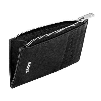 Hugo Boss Kartenhalter zip Classic Grained Black