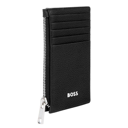 Hugo Boss Kartenhalter zip Classic Grained Black