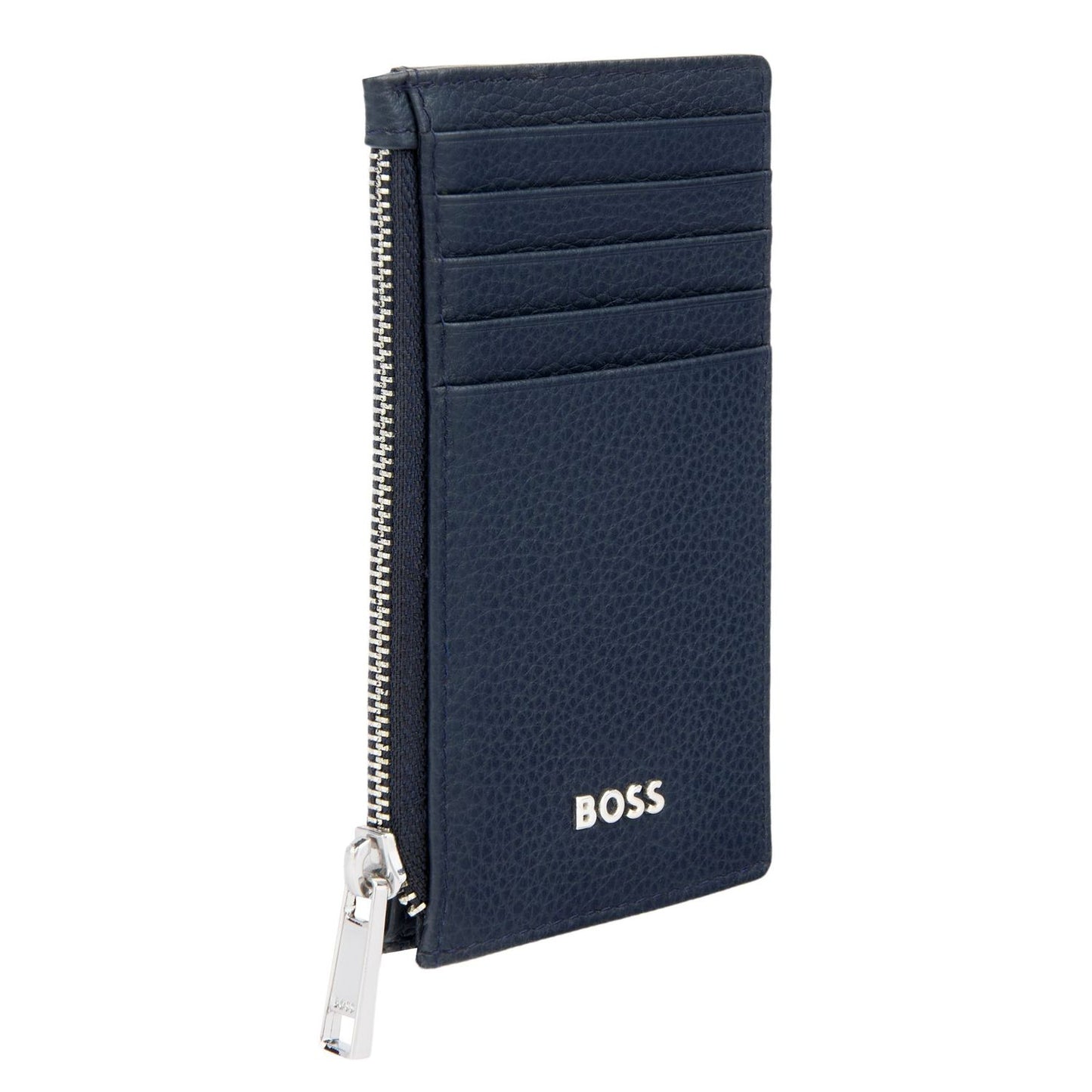 Hugo Boss Kartenhalter zip Classic Grained Navy